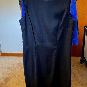 Ladies Sleeveless Black Dress Size 8